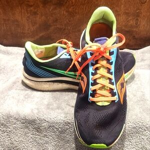 Saucony Endorphin Pro S20598-25 Black Green Shoes Sneakers Men's Size 12